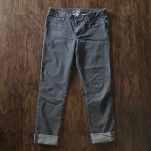 Banana Republic dark grey skinny size 28